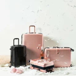 IT Luggage Helixian - Cabin (Metallic Rose Gold) -UK Suitcase Sales Shop 10 1e3557a2 b371 4d52 88c6 343f7934837e