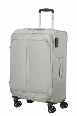 Samsonite Popsoda 66cm Medium Expandable Spinner Case -UK Suitcase Sales Shop 123538 1508 POPSODA SPINNER 6624 EXP FRONT34