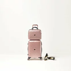 IT Luggage Glitzy - 5pc Set (Metallic Rose Gold) -UK Suitcase Sales Shop 15