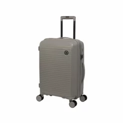 IT Luggage Spontaneous - 3pc Set (Feather Grey) -UK Suitcase Sales Shop 32559 HK15 2881 08FeathergraySSFrontpanel19