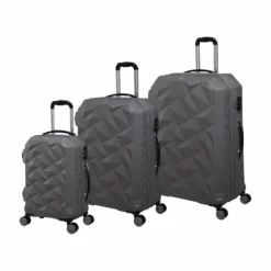 Ice Cap Plus - Cabin (Frost Grey) -UK Suitcase Sales Shop 32630 HK16 2528A08FrostedgreySSFrontpanel 5f097210 39da 4ff7 a0b2 973aba42d9d9