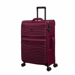 IT Luggage Precursor - 3pc Set (Dark Red) -UK Suitcase Sales Shop 32754 HK12 2883B08DarkredSSFrontpanel25in