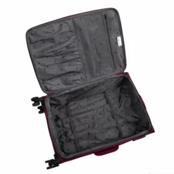 IT Luggage Precursor - 3pc Set (Dark Red) -UK Suitcase Sales Shop 32754 HK12 2883B08DarkredSSInterior