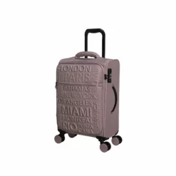 IT Luggage Citywide - 3pc Set (Pale Mauve) 15 IT Luggage Citywide - 3pc Set (Pale Mauve) -UK Suitcase Sales Shop 32757 UK12 2648 08PalemauveSSFrontpanel18.7in