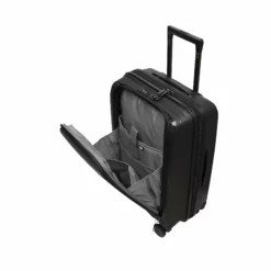 IT Luggage Spontaneous II - 3pc Set (Black) -UK Suitcase Sales Shop 32770 UK15 2881 08SSFrontpocketBlack Blueberry Olivenight