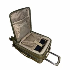 Rapidity - Cabin (Dark Olive) 14 Rapidity - Cabin (Dark Olive) -UK Suitcase Sales Shop 32798 UK16 2911 08 dark olive open laptop