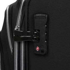 IT Luggage Trinary - 4pc Set (Black) -UK Suitcase Sales Shop 32909 UK12 2875 08BlackSSTSAlock