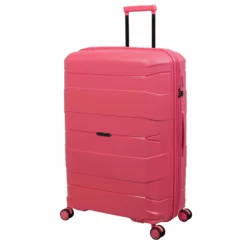 IT Luggage Momentous - 4-Piece Set (Calypso Coral) -UK Suitcase Sales Shop 32912 UK15 2886 08CalypsocoralSSFrontpanel28.1inlarge