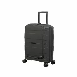 IT Luggage Momentous - 4-Piece Set (Starlight Grey) -UK Suitcase Sales Shop 32912 UK15 2886 08StarlightgreySSFrontpanel19.5in