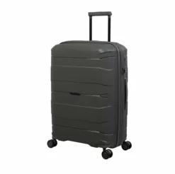 IT Luggage Momentous - 4-Piece Set (Starlight Grey) -UK Suitcase Sales Shop 32912 UK15 2886 08StarlightgreySSFrontpanel23.9in