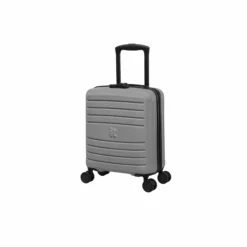 IT Luggage Eco-Protect - 4pc Set (Silver) -UK Suitcase Sales Shop 32913 UK16 2910E08SilverSSFrontpanel14.7in