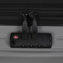 IT Luggage Eco-Protect - 4pc Set (Silver) -UK Suitcase Sales Shop 32913 UK16 2910E08SilverSSTSAlock