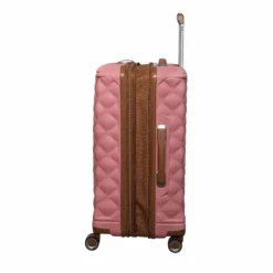 IT Luggage Indulging - Medium Plus (Flamingo Pink) -UK Suitcase Sales Shop 32964 UK16 3039 08FlamingoPinkSS25insidewithsingleexpopen e01cea68 176d 423b b220 39efe7aba2ff