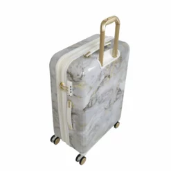 IT Luggage Sheen - 4pc Set (Gold Greyscale Marble) 21 IT Luggage Sheen - 4pc Set (Gold Greyscale Marble) -UK Suitcase Sales Shop 32980 UK16 2269B08GoldgreyscalemarbleSSBacktop25in