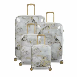 IT Luggage Sheen - Cabin (Gold Greyscale Marble) 18 IT Luggage Sheen - Cabin (Gold Greyscale Marble) -UK Suitcase Sales Shop 32980 UK16 2269B08GoldgreyscalemarbleSSFrontpaneldirect1 d8ab94ae af63 4219 b501 c6a90fa6d923