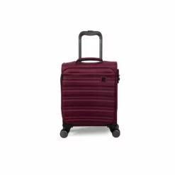 IT Luggage Fusional - 4pc Set (Dark Red) -UK Suitcase Sales Shop 32987B UK12 2920 08DarkredsS055SSFrontpaneldirectly14.9in