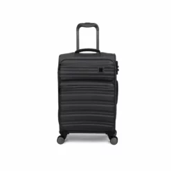 IT Luggage Fusional - 4pc Set (Warm Charcoal) -UK Suitcase Sales Shop 32987B UK12 2920 08Warmcharcoal Magnet S561SSFrontpaneldirectly19.4in