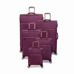 IT Luggage Bewitching - Extra Large (Purple Potion) -UK Suitcase Sales Shop 33095 UK12 2686 08PurplepotionSSFrontpaneldirectlyset2 926e5373 a382 4a98 91b0 b01c6afe2188