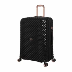IT Luggage Glitzy - 5pc Set (Black) 23 IT Luggage Glitzy - 5pc Set (Black) -UK Suitcase Sales Shop 33109 UK16 2888A08BlackSSFrontpanel27in