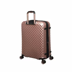 IT Luggage Glitzy - Large (Metallic Rose Gold) -UK Suitcase Sales Shop 33109 UK16 2888A08MetallicrosegoldSSBackpanel b4ec377f 4e2e 4d4a 9a20 5cc61a55d64c