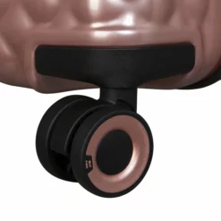 IT Luggage Glitzy - Extra Large (Metallic Rose Gold) -UK Suitcase Sales Shop 33109 UK16 2888A08MetallicrosegoldSSWheel