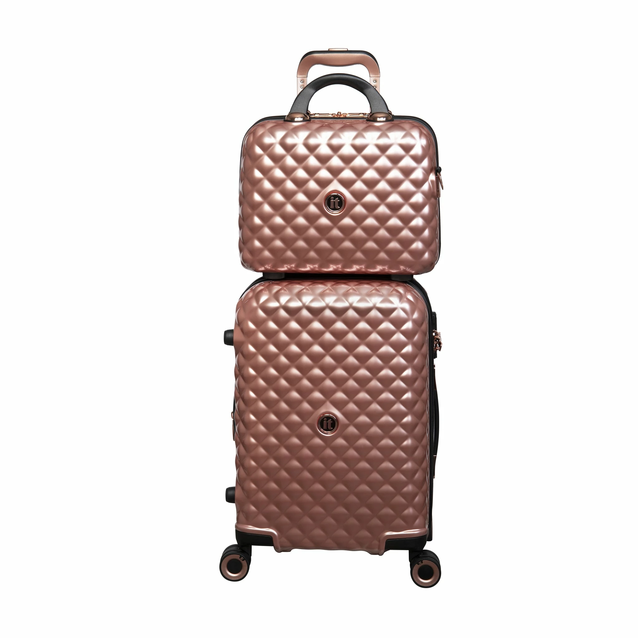 IT Luggage Glitzy - Vanity Case (Metallic Rose Gold) 5 IT Luggage Glitzy - Vanity Case (Metallic Rose Gold) - Image 5