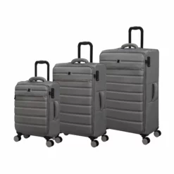 IT Luggage Census - Cabin (Grey Skin) 15 IT Luggage Census - Cabin (Grey Skin) -UK Suitcase Sales Shop 33170 UK12 3051 08GreyskinSSFrontpanel 3d6ffc0d 4557 4dfe 9601 b4d35ae1cdf3