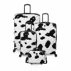 IT Luggage Indulging - 4pc Set (Moo Cow Print)