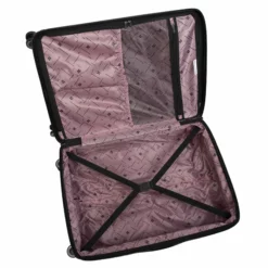 IT Luggage Indulging - 4pc Set (Moo Cow Print) -UK Suitcase Sales Shop 33198 UK16 3039A08Moocowblack whiterepeatprintSSInterior