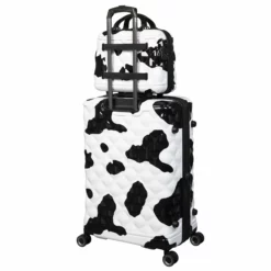 IT Luggage Indulging II - Cabin With Pocket (Moo Cow Print) 26 IT Luggage Indulging II - Cabin With Pocket (Moo Cow Print) -UK Suitcase Sales Shop 33198 UK16 3039A08 16 3039A15Moocowblack whiterepeatprintSSBackpanel fefe6b8e 009a 4475 93c8 78ea09985a9c