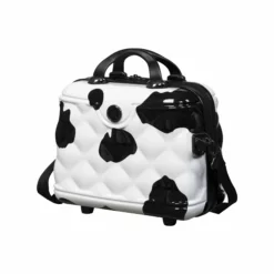 IT Luggage Indulging - Vanity Case (Moo Cow Print) 15 IT Luggage Indulging - Vanity Case (Moo Cow Print) -UK Suitcase Sales Shop 33198 UK16 3039A15Moocowblack whiterepeatprintSSFrontpanel 2b6a0a8d 1f69 4120 99ca bc22b3413ab2