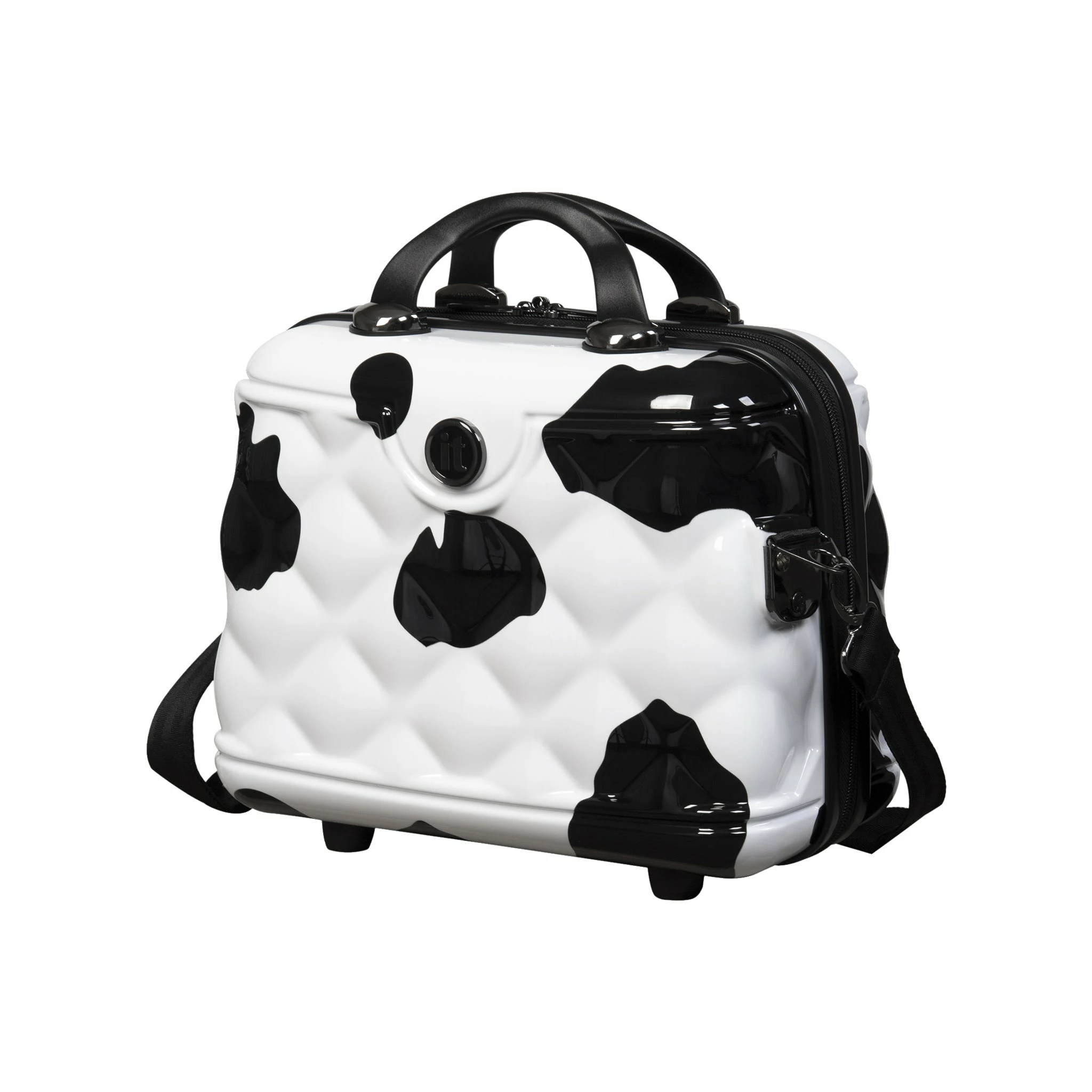 IT Luggage Indulging - Vanity Case (Moo Cow Print) 4 IT Luggage Indulging - Vanity Case (Moo Cow Print) - Image 4