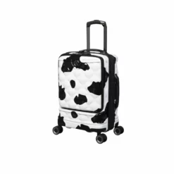 IT Luggage Indulging II - Cabin With Pocket (Moo Cow Print) 20 IT Luggage Indulging II - Cabin With Pocket (Moo Cow Print) -UK Suitcase Sales Shop 33199 UK16 3039A08Moocowblack whiterepeatprintSSFrontpanel18.5inwithpocket ad1dcf1a 7ace 49a3 ad8a 1694c67439fc
