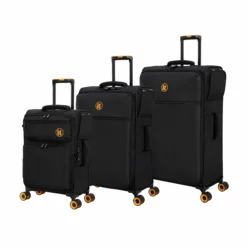 Simultaneous - Large (Black) -UK Suitcase Sales Shop 33202 UK12 2900 08BlackSSFrontpanel 2ac2f874 e08d 47fe a958 922a1e08ff70
