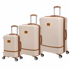 IT Luggage Replicating - Cabin (Cream) -UK Suitcase Sales Shop 61284 US16 2632 08ButtercreamS176SSFrontpanel