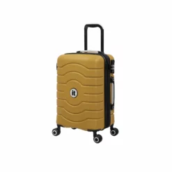 Intervolve - 3pc Set (Yellow) -UK Suitcase Sales Shop 61310 US16 2586 08OldgoldSSFrontpanel18.5in