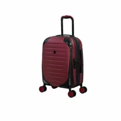 IT Luggage Lineal - 3pc Set (Wine Red) -UK Suitcase Sales Shop 61328 US16 2631 08DeepclaretS008SSFrontpanel18.5in 3b94c744 bb61 4cf4 b0ef be6f2aa2edde