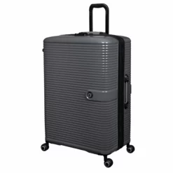 IT Luggage Helixian - 3pc Set (Charcoal) 12 IT Luggage Helixian - 3pc Set (Charcoal) -UK Suitcase Sales Shop 61334 US16 2842 08CharcoalgreyS022SSFrontpanel29in