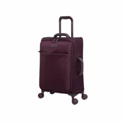 IT Luggage Lustrous - 3pc Set (Aubergine) -UK Suitcase Sales Shop 61362 US12 2194 08AubergineS025Frontpanel18B