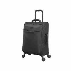 IT Luggage Lustrous - 3pc Set (Charcoal) -UK Suitcase Sales Shop 61362 US12 2194 08CharcoalS561Frontpanel18B