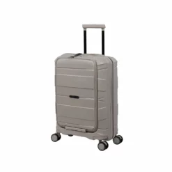 IT Luggage Momentous - 4-Piece Set (Pumice Stone) -UK Suitcase Sales Shop 61386 HK15 2886 08PumimcestoneS907SSFrontpanel19.8in