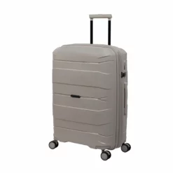 IT Luggage Momentous - 4-Piece Set (Pumice Stone) -UK Suitcase Sales Shop 61386 HK15 2886 08PumimcestoneS907SSFrontpanel24.5in