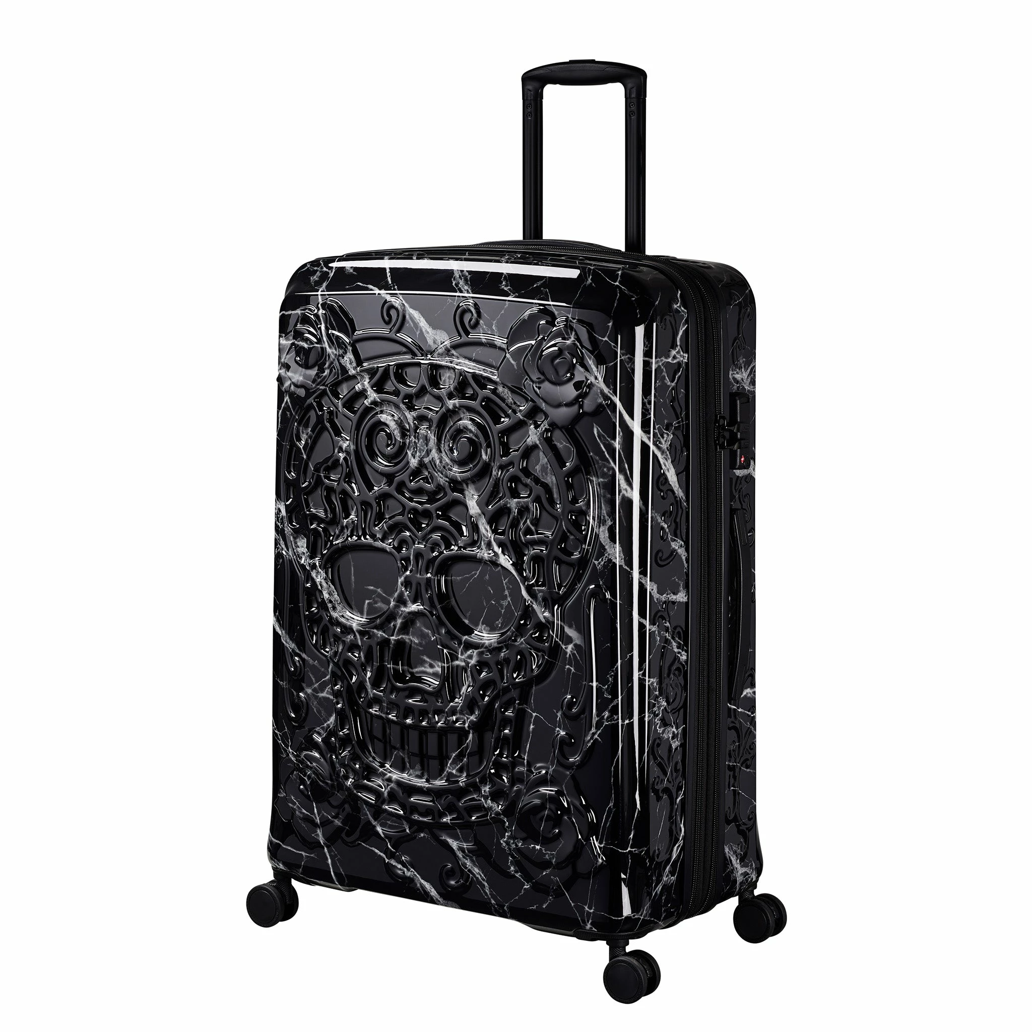 IT Luggage Candy Calavera - 4pc Set (Black Marble) 6 IT Luggage Candy Calavera - 4pc Set (Black Marble) - Image 6
