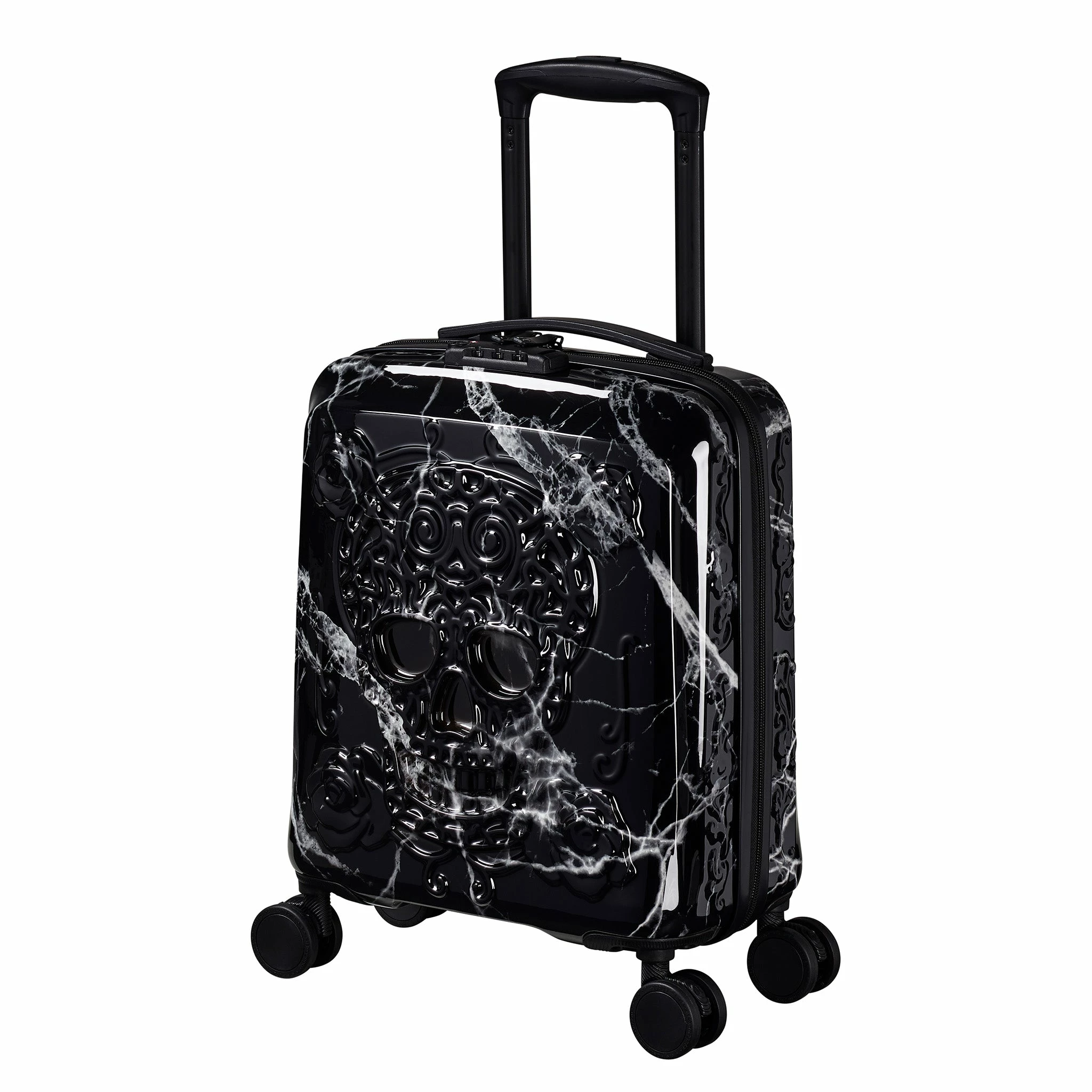 IT Luggage Candy Calavera - 4pc Set (Black Marble) 8 IT Luggage Candy Calavera - 4pc Set (Black Marble) - Image 8