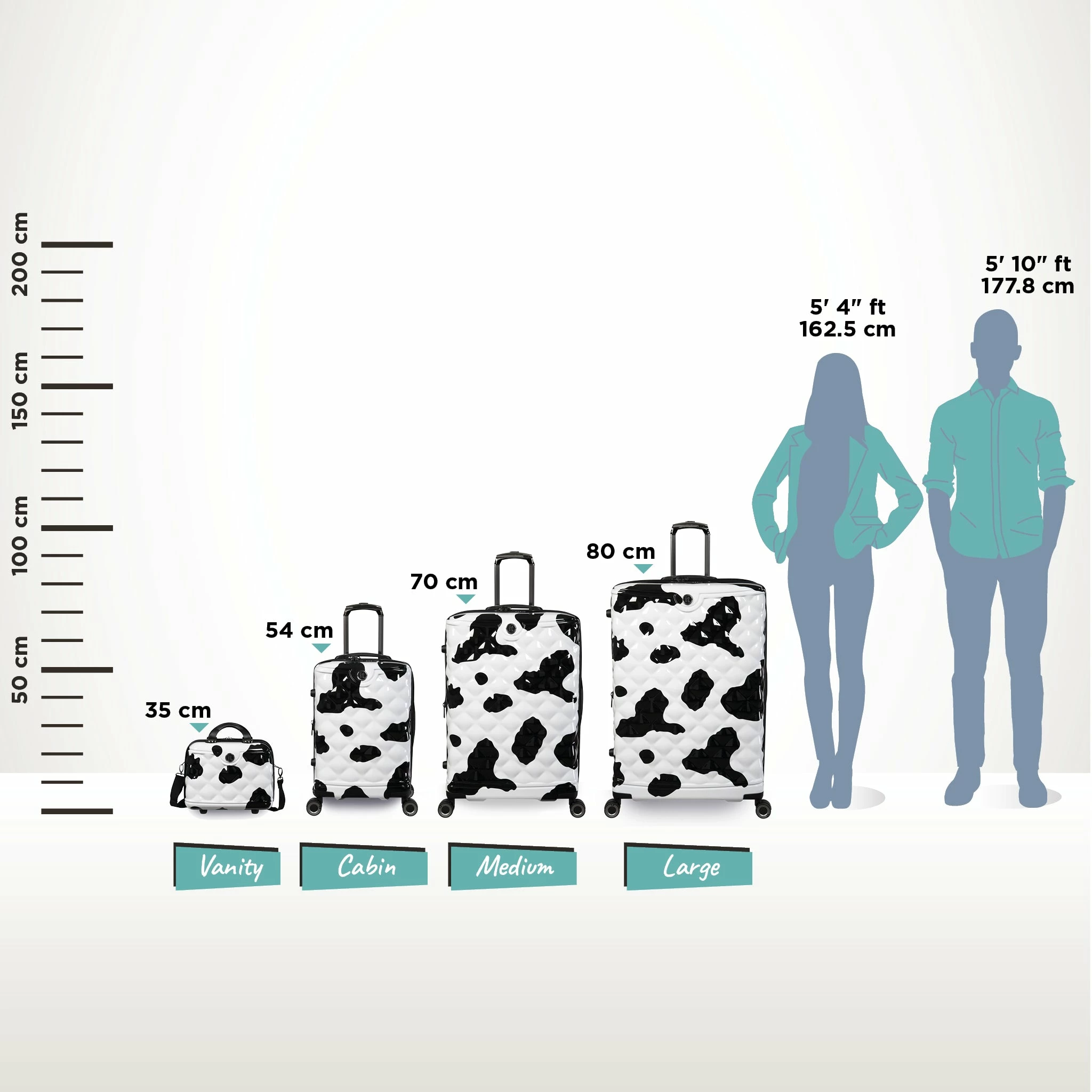 IT Luggage Indulging - Cabin (Moo Cow Print) 15 IT Luggage Indulging - Cabin (Moo Cow Print) - Image 15