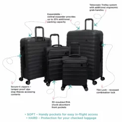 IT Luggage Fusional - Underseat (Warm Charcoal) 11 IT Luggage Fusional - Underseat (Warm Charcoal) -UK Suitcase Sales Shop Infographic for Fusional 16 2920 V2 Warm charcoal Magnet V3 9d5328e3 09cb 43ed ac67 7fcbf44ab29c
