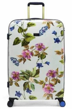 Joules Spring Wood Botanical 4-Wheel Large 76cm Case