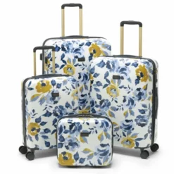 Joules Ocean Rose 4-Wheel Medium 66cm Case -UK Suitcase Sales Shop JLH Joules Ocean Rose Luggage Grp3 ac5a7dde 3d36 4272 9c21 b7c67bdeac90