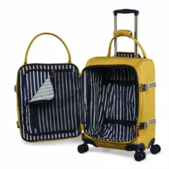 Joules Coast 4-Wheel Cabin Trolley Case -UK Suitcase Sales Shop JLS5003 003 Cabin Trolley Case 4W Antique Gold 3