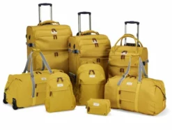 Joules Coast Trolley Duffle Bag 13 Joules Coast Trolley Duffle Bag -UK Suitcase Sales Shop Joules Coast Luggage Antique Gold Grp3